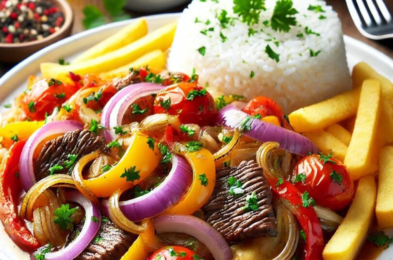 La Mejor Receta de Lomo Saltado de Carne de Res (Peruano) – Paso a Paso